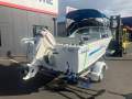 Savage 435 Bay Cruiser Boat, Motor, Trailer Package