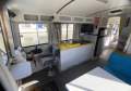 "YOLO". Trailerable Houseboat, One Bed, One Bath.