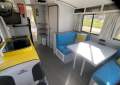 "YOLO". Trailerable Houseboat, One Bed, One Bath.