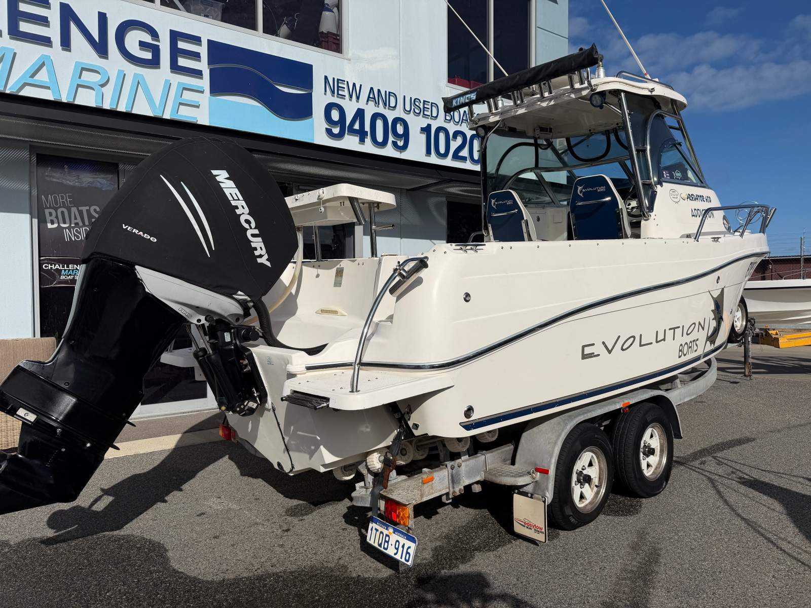 Evolution 650 Predator With 250HP Mercury Verado (7.2M LOA)
