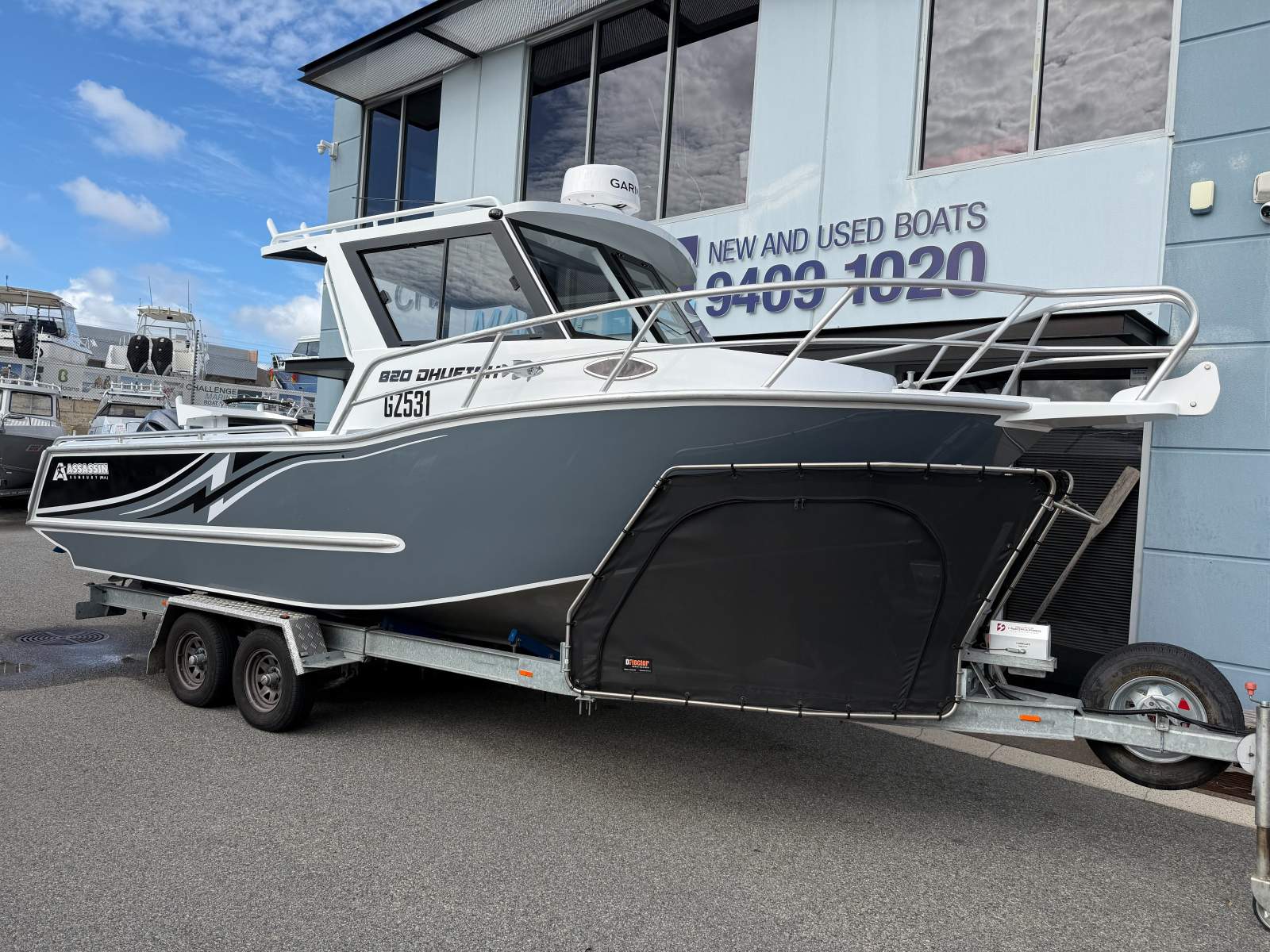 Assassin 820 Dhu Fish With Yamaha 300HP 4-Stroke (206 Hours)
