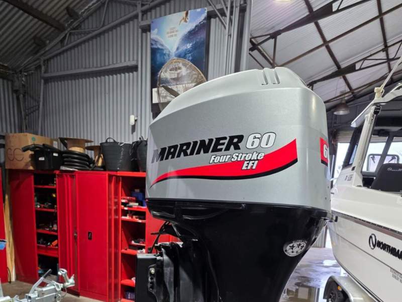 60hp Mariner four stroke EFI 573hrs