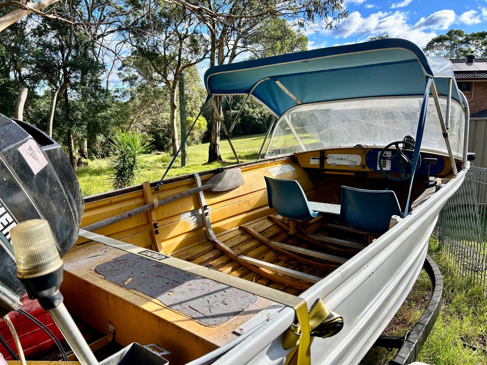 Quintrex with trailer