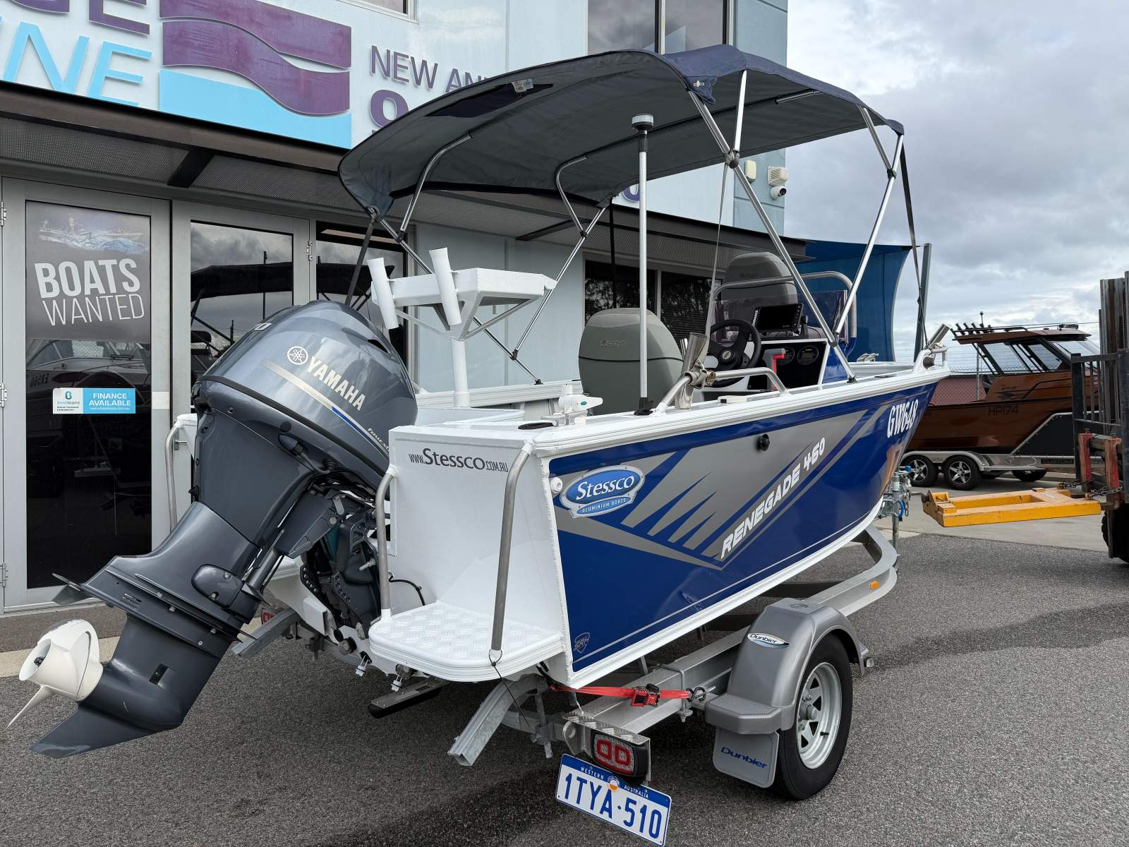 Stessco Renegade 460 SC with Yamaha 70HP 4 Stroke