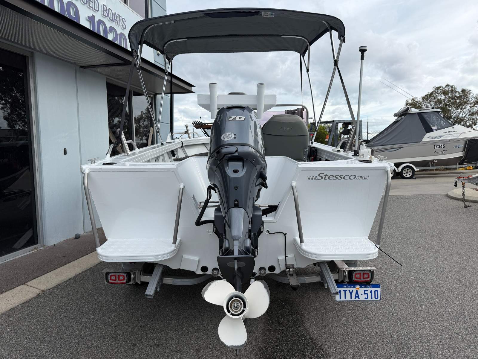 Stessco Renegade 460 SC with Yamaha 70HP 4 Stroke
