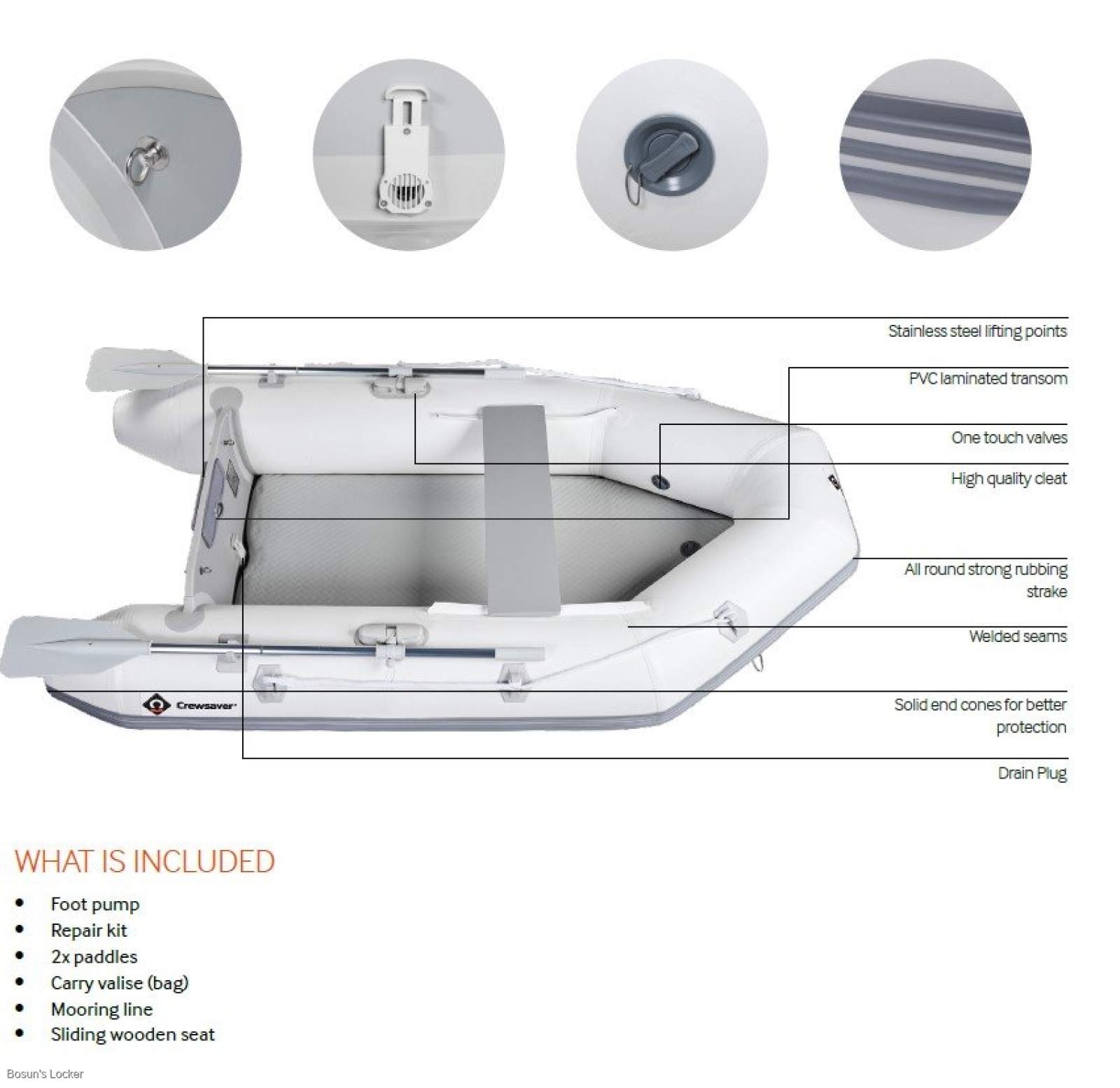 Crewsaver 2.6m Inflatable