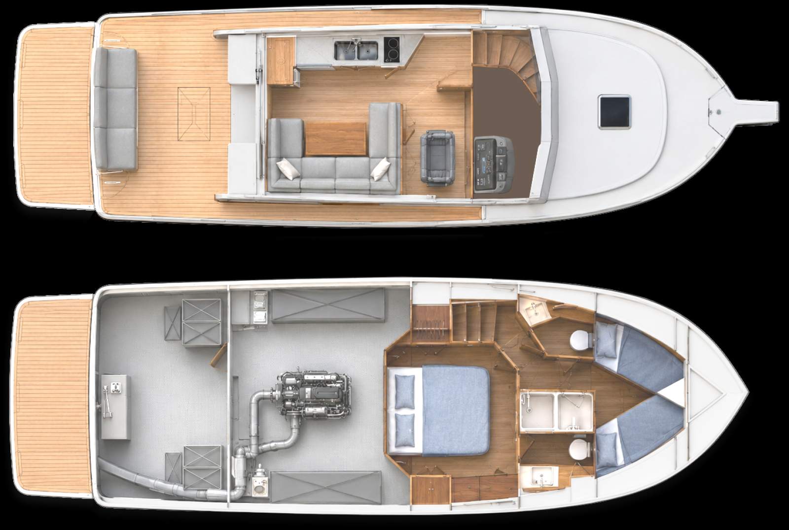 Classic Motor Yachts Solstice 446S Classic Coastal Passage Maker