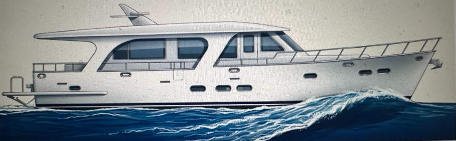 Classic Motor Yachts Classic 609S Long Range Coastal Passage Maker