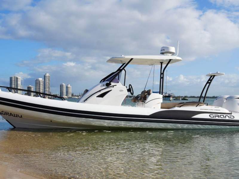Grand G850 Centre Console RIB With Hypalon Tubes