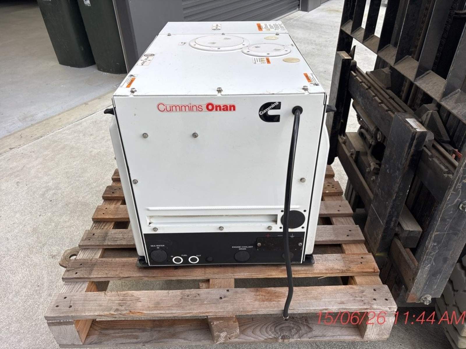 Cummins Onan 7.0kw Marine Diesel Generator MDKBL ESeries Networked - Unused