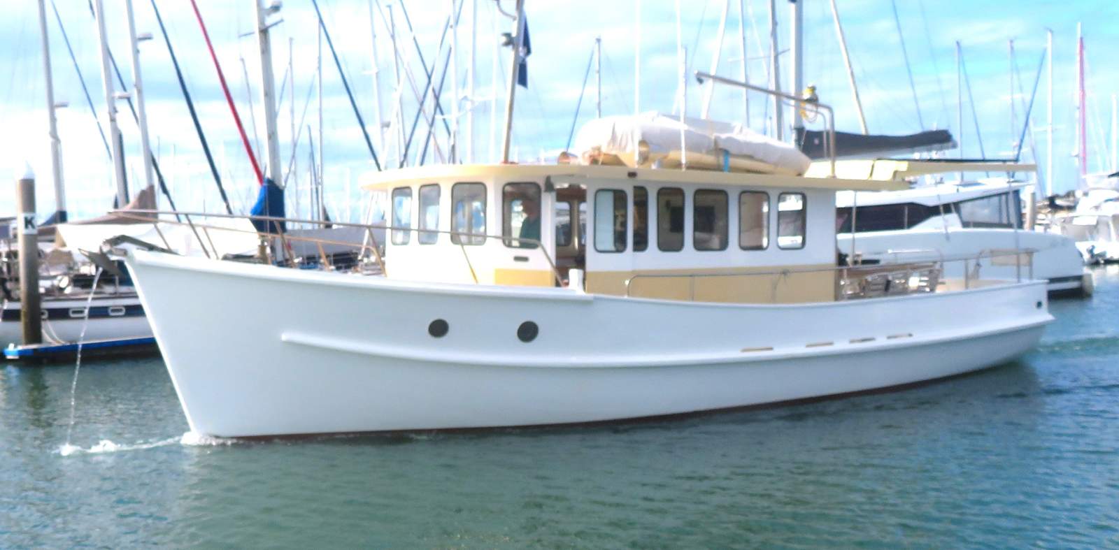 Custom Gardner powered coastal cruiser