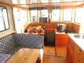 Custom Gardner powered coastal cruiser:recent Queensland Maple fit out