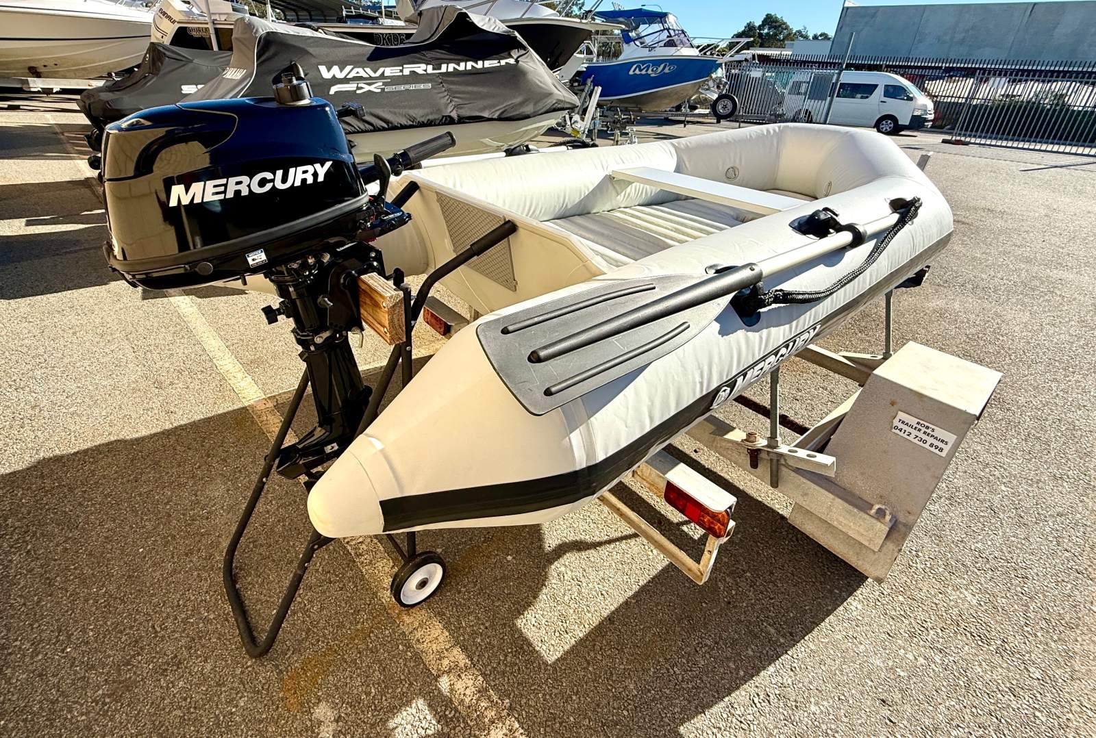Mercury 270 Inflatable Dinghy ONLY USED ONCE