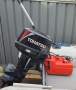 Takacat 340S Boat, foldable trailer, 9hp Tohatsu. Ready to roll