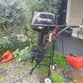 Takacat 340S Boat, foldable trailer, 9hp Tohatsu. Ready to roll