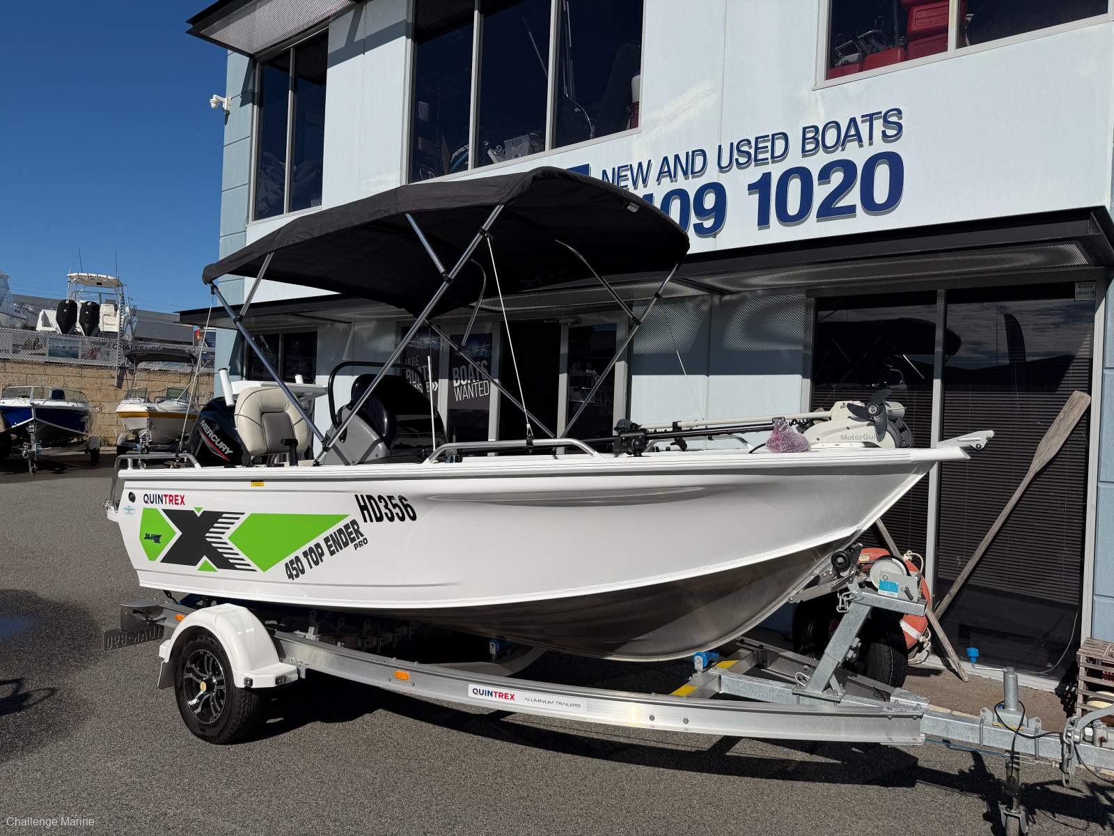Quintrex 450 Top Ender Pro SC Very Highly Optioned
