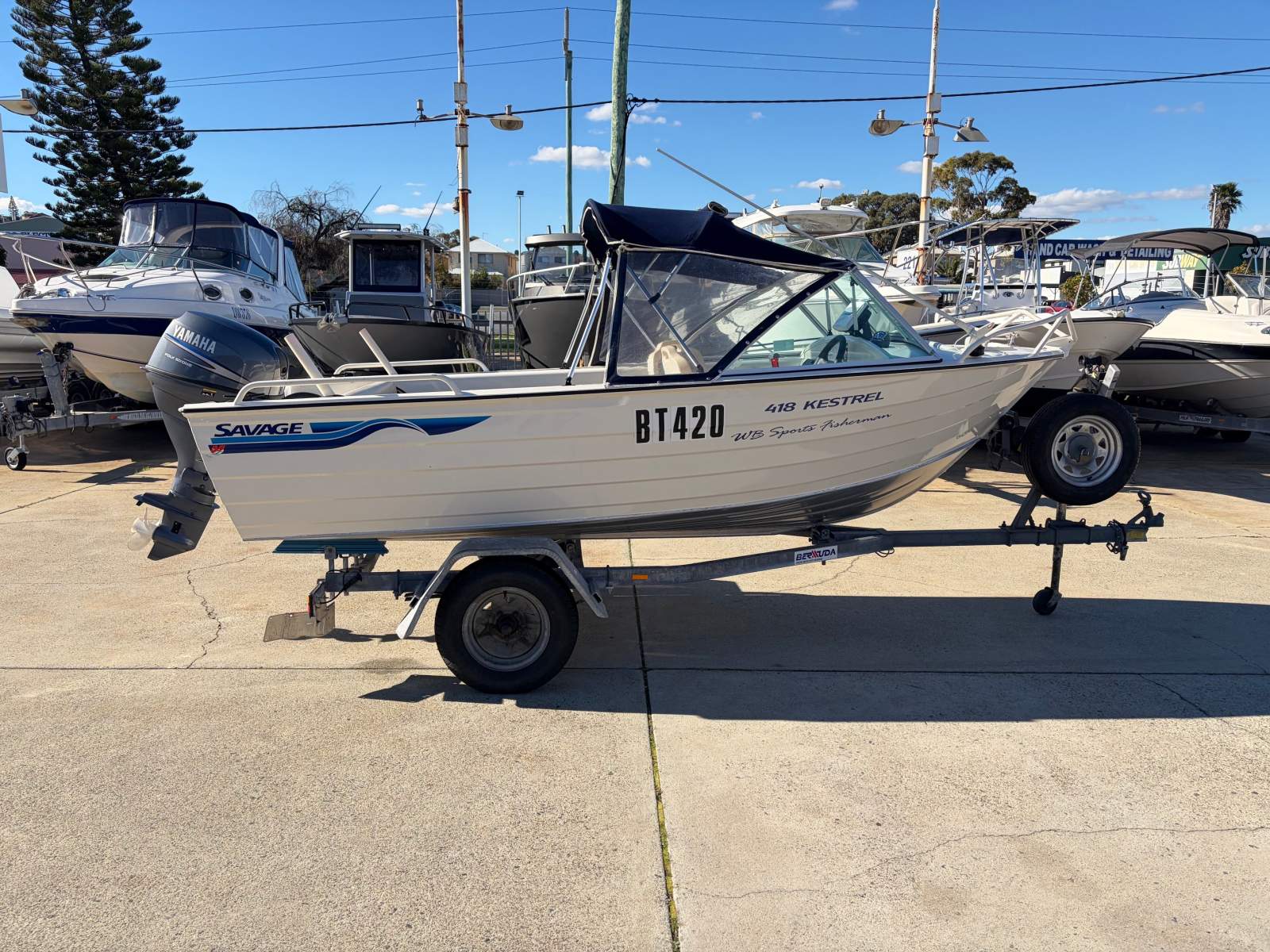 Savage 418 Kestrel