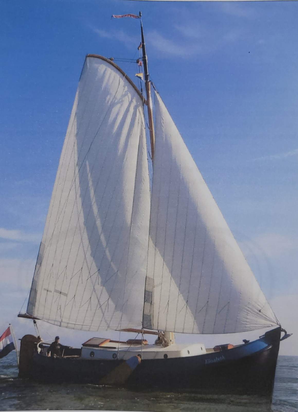 Custom built Dutch Sail Barge