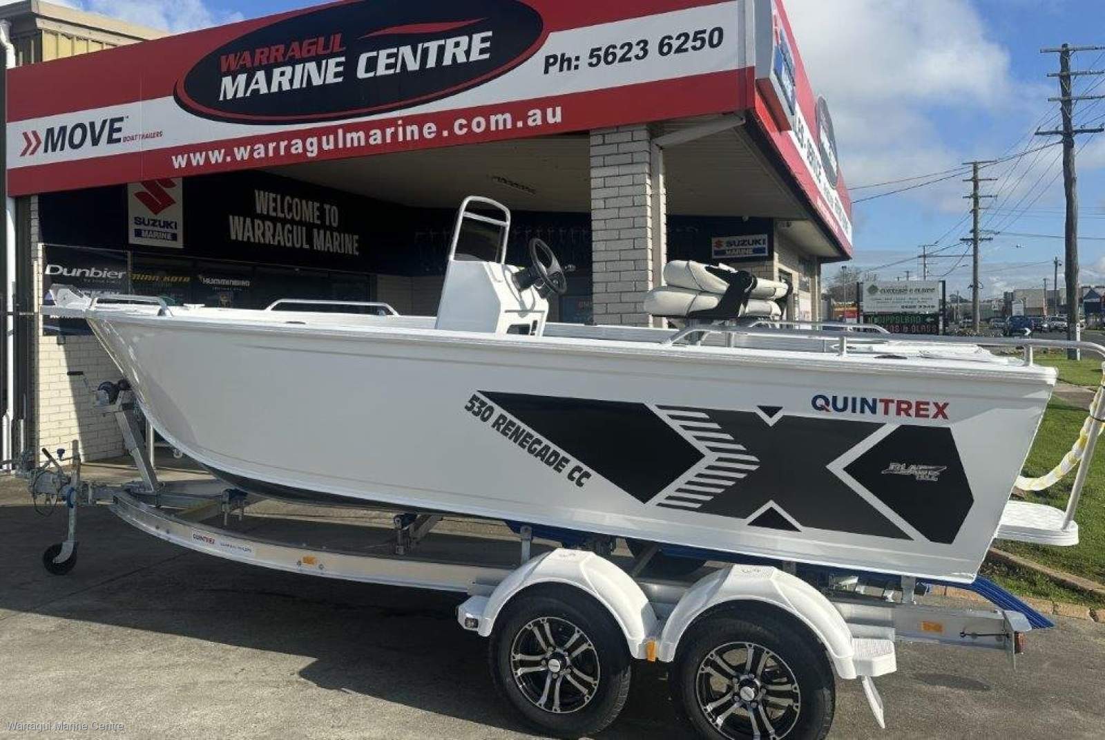 Quintrex 530 Renegade Centre Console