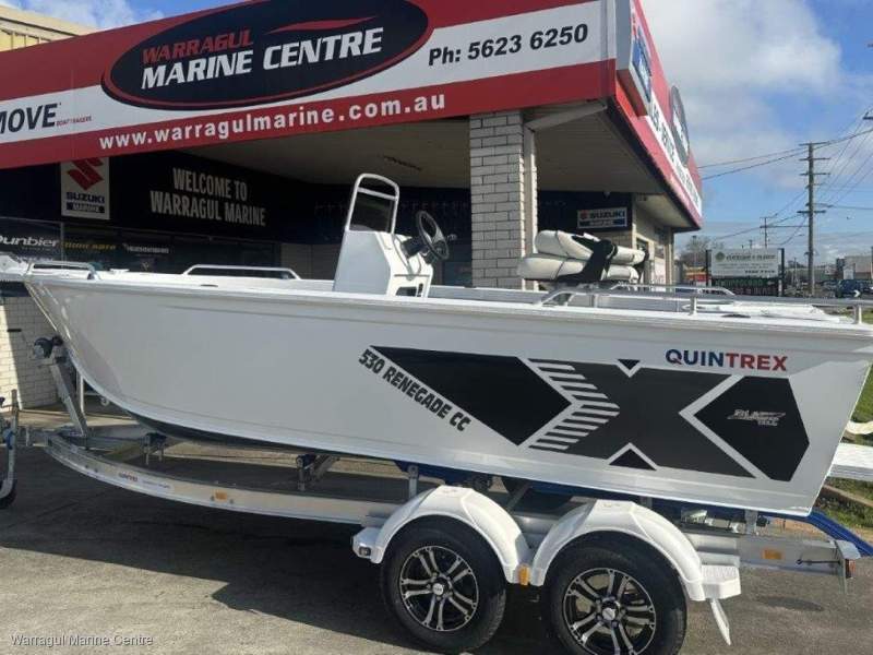Quintrex 530 Renegade Centre Console