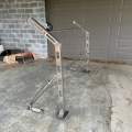 Custom Marine Grade Steel Boat Davit 2.9m Hydraulic Lift Dinghy Crane Heavy