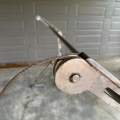 Custom Marine Grade Steel Boat Davit 2.9m Hydraulic Lift Dinghy Crane Heavy
