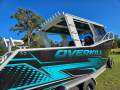 Oceanic Fabrication 8.2m x 2.7m Extended Hardtop Cabin Presents as New Dual 200hp V6 Merc fully optioned