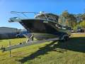 Oceanic Fabrication 8.2m x 2.7m Extended Hardtop Cabin Presents as New Dual 200hp V6 Merc fully optioned