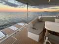 Leopard Catamarans 46:Aft Cockpit and electric platform
