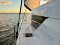 Leopard Catamarans 46:Portside deck