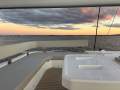 Leopard Catamarans 46:Sky lounge from Helm