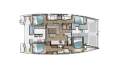 Leopard Catamarans 46:4 Cabin Layout