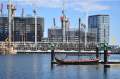 Custom VIKING sailboat:Visiting Docklands