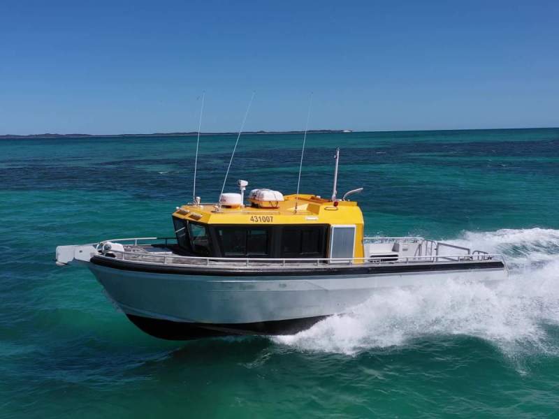 Lyndcraft 9.9m Aluminium Vessel Yanmar main engines and Hamilton Jets