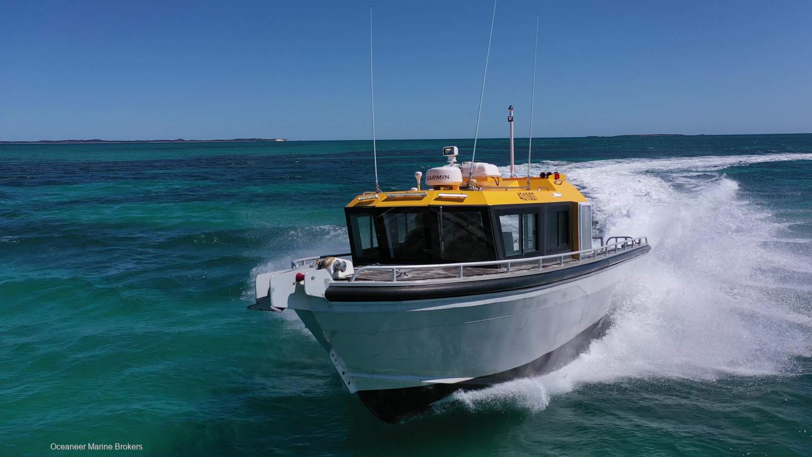 Lyndcraft 9.9m Aluminium Vessel Yanmar main engines and Hamilton Jets
