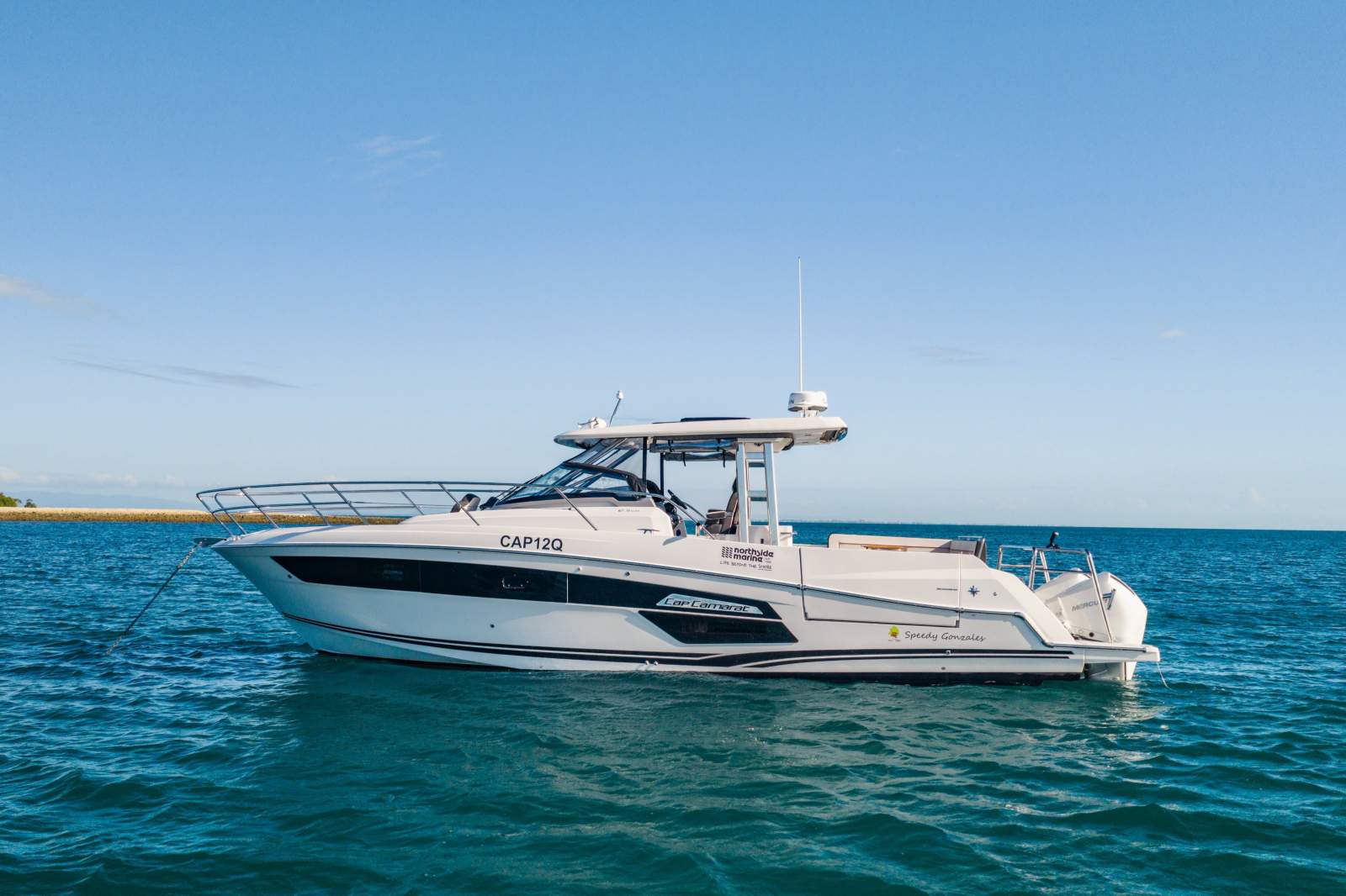 Jeanneau Cap Camarat 12.5WA Triple Mercury 300 V8s, Seakeeper & Fully Loaded