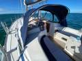 Bavaria Cruiser 41 - Upgraded for liveaboard coastal cruising:Dodger with removable link sheet to Bimini