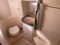 Bavaria Cruiser 41 - Upgraded for liveaboard coastal cruising:Aft head with shower and holding tank