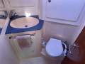 Bavaria Cruiser 41 - Upgraded for liveaboard coastal cruising:Forward head with manual toilet