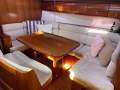 Bavaria Cruiser 41 - Upgraded for liveaboard coastal cruising:Large open plan dining with island seat storage