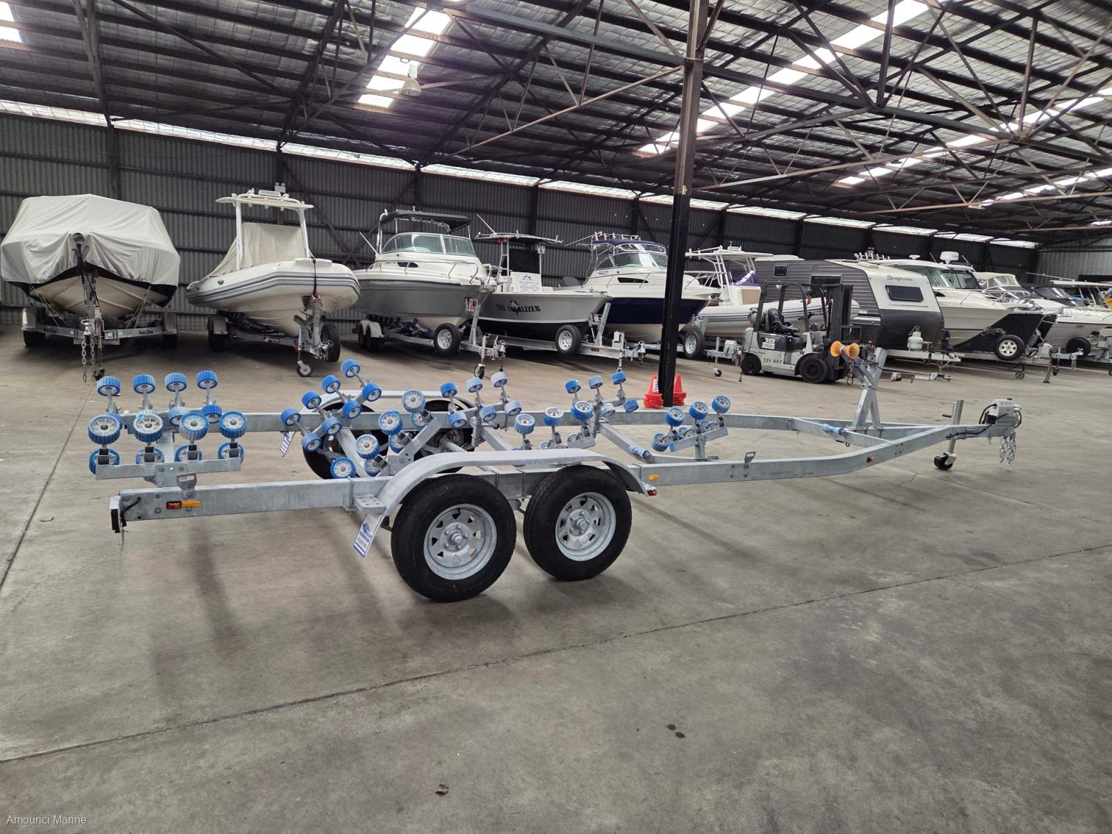 Tanden Boat trailer