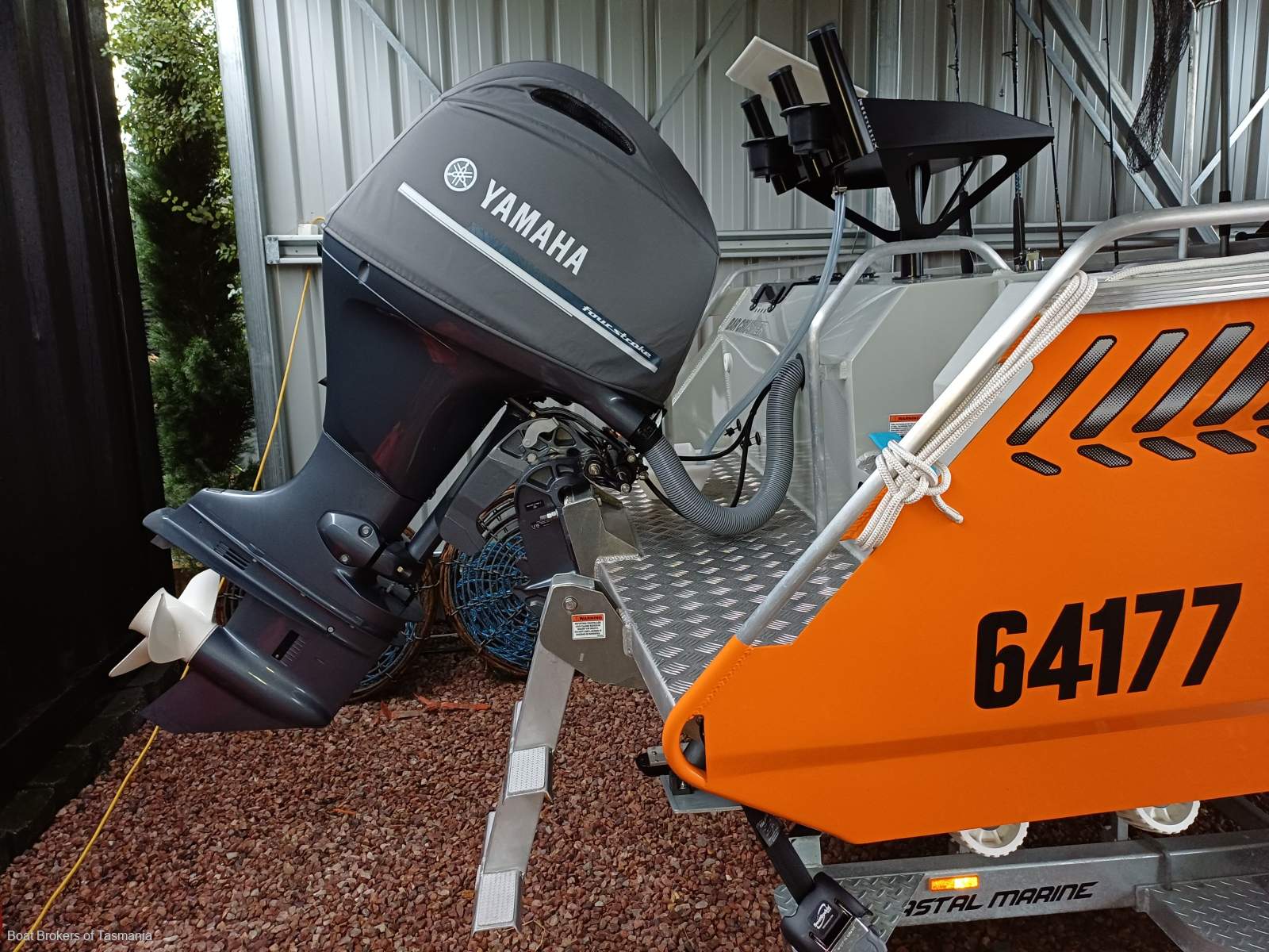  Bar Crusher 615BR As new throughout. Fully optioned. Boat Brokers of Tasmania