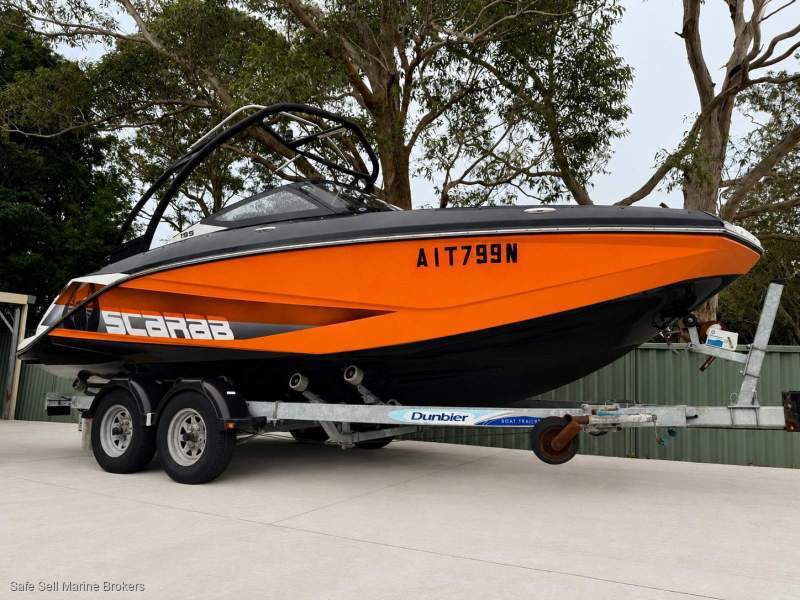 Scarab 195 Ho - Jet Drive Head Turner