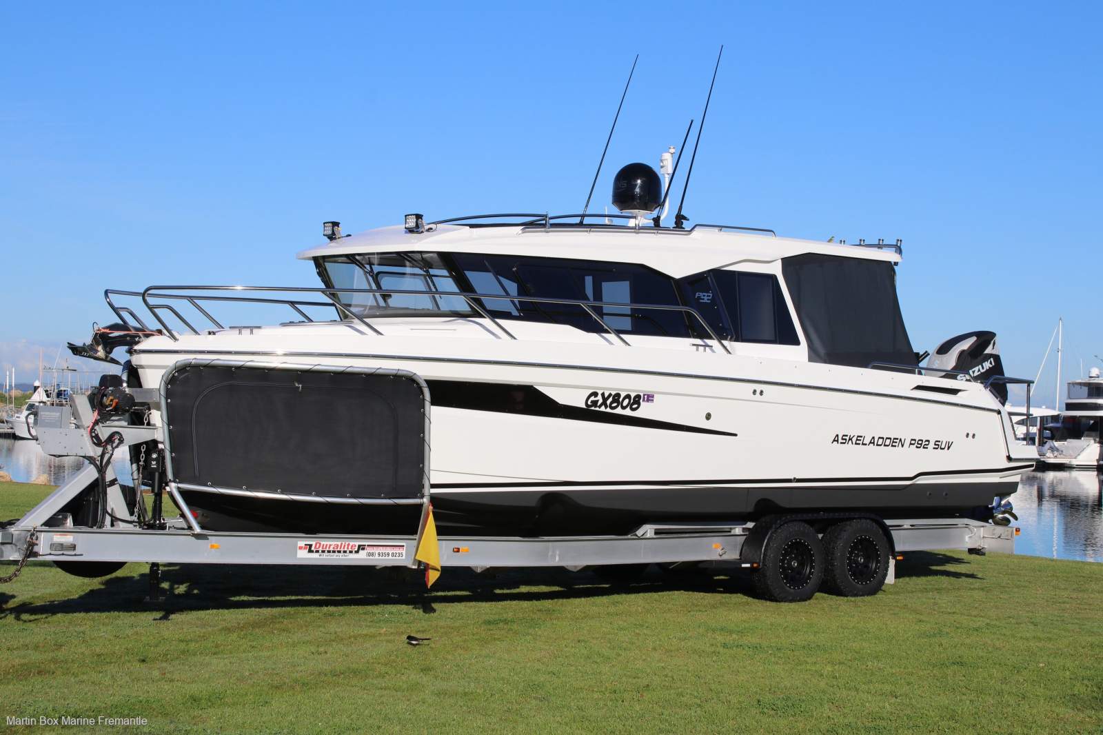 Askeladden P92 SUV Expidition Trailer Boat
