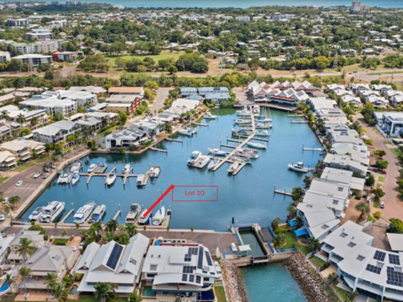 15m Freehold Berth at Darwins best located Marina, also Cyclone Rated