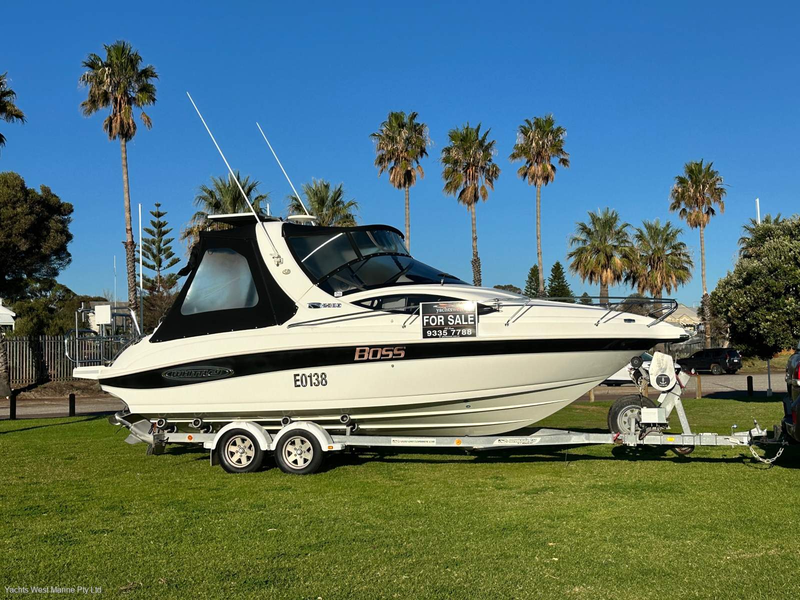 Whittley CR 2380 " Detailed and Serviced Ready To Go ":WHITTLEY CR2380 by YACHTS WEST ph 9335 7788