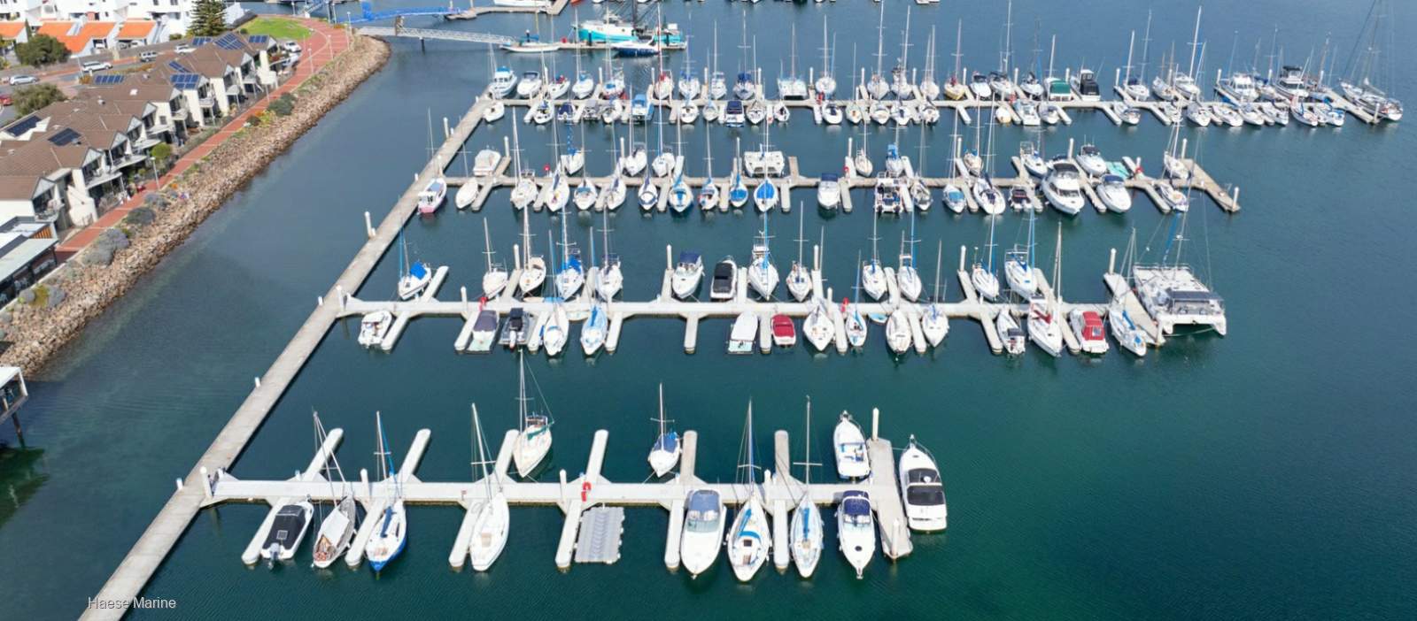 Double berth perfect for a Catamaran