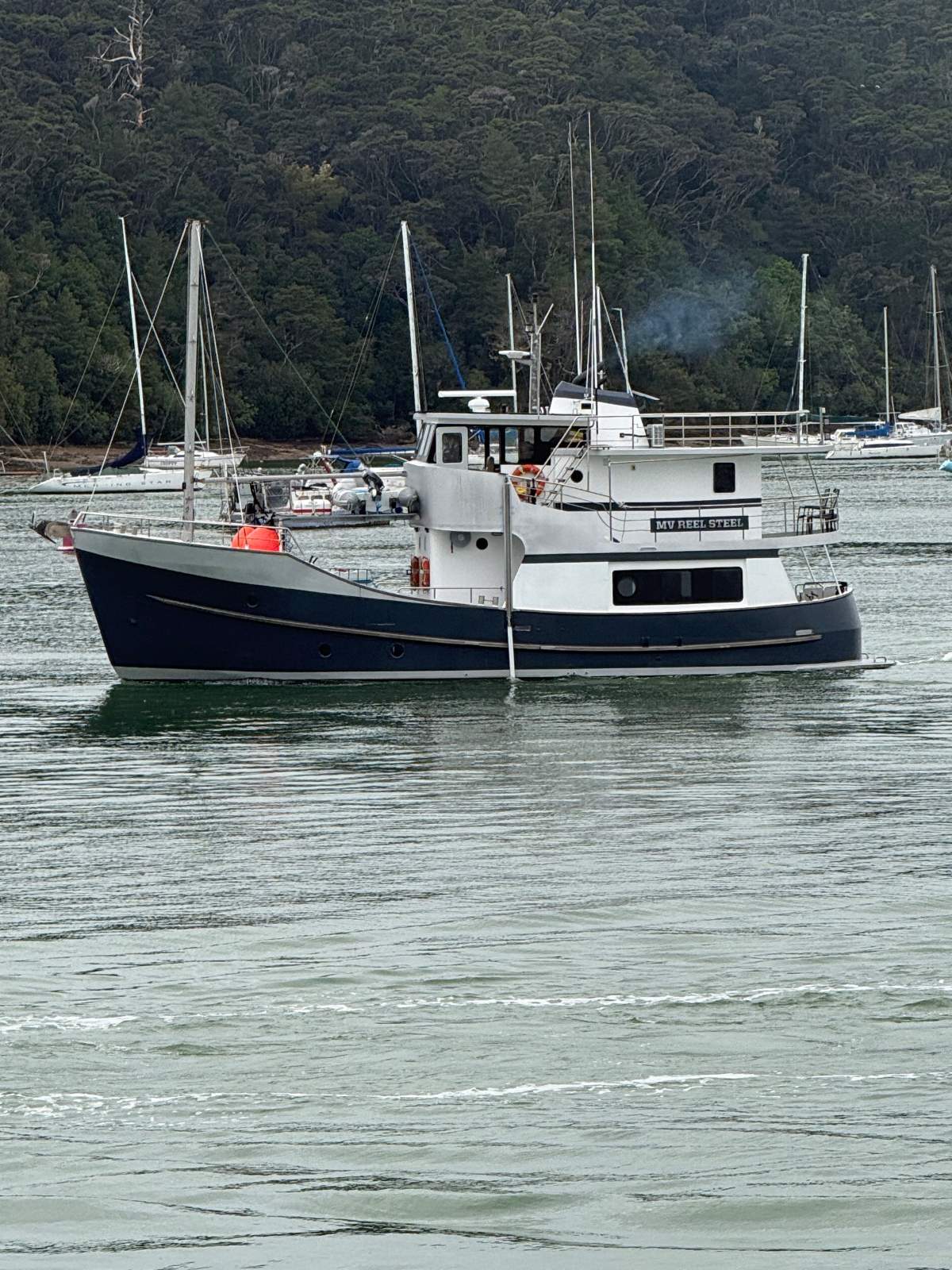 Baltic Trader Ocean Going Power Boat Steel Expedition / Live Aboard