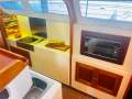 Perry 43 Catamaran Owners Version:Galley down 1