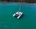 Perry 43 Catamaran Owners Version:E Ola Pono from Drone